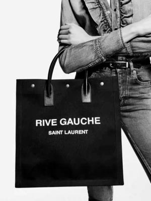 กระเป๋าสะพายข้าง Saint Laurent Mini ปรับได้ ด้านในบุด้วยผ้า