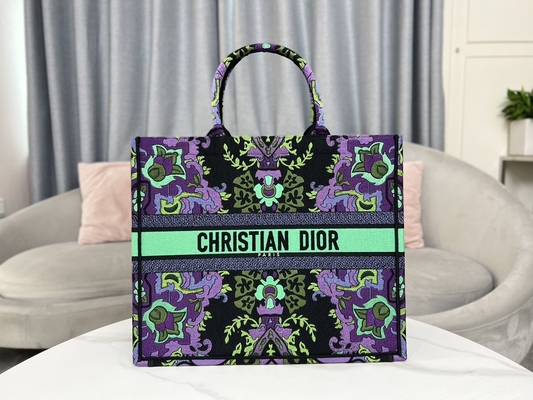 เย็บปักถักร้อยขนาดบวก Dior Maria Grazia Chiuri Bag Booktote