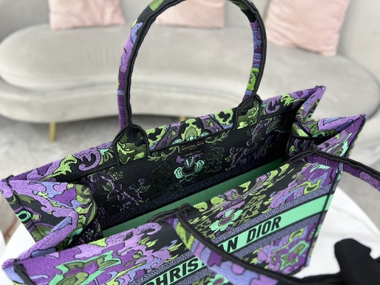 เย็บปักถักร้อยขนาดบวก Dior Maria Grazia Chiuri Bag Booktote