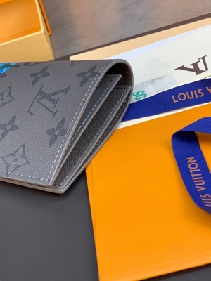 Louis Vuitton LV X YK Mini Designer Purses Pocket Organizer พิมพ์ลายฟักทองสีดำ