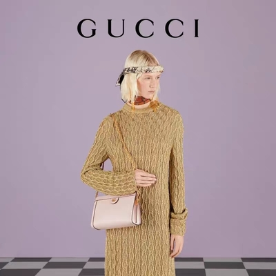 Custom Double G Gucci Ophidia Bag กระเป๋าสะพายใบเล็กปัก