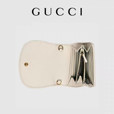 กระเป๋าหนังสีขาว Custom Branded Bags Medium Blondie Gucci Handbag