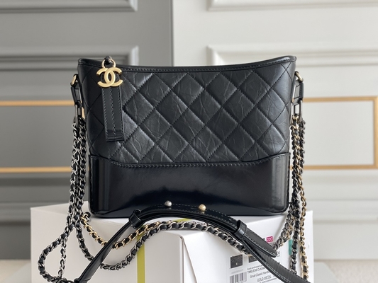 มือสอง Chanel Gabrielle Shoulder Bag Hobo Handbag Calfskin