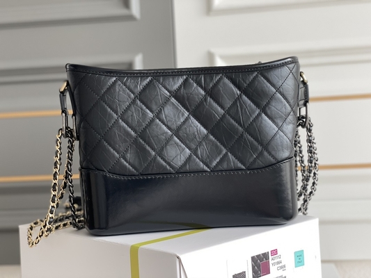 มือสอง Chanel Gabrielle Shoulder Bag Hobo Handbag Calfskin