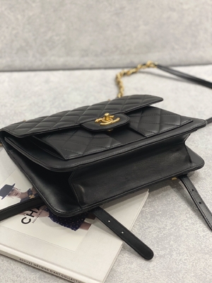 2023 SS Chanel Woc กระเป๋าคลัตช์แบบมีซิป Casual Street Style