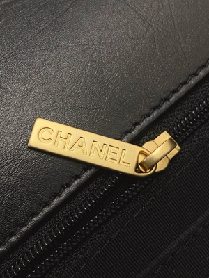 2023 SS Chanel Woc กระเป๋าคลัตช์แบบมีซิป Casual Street Style