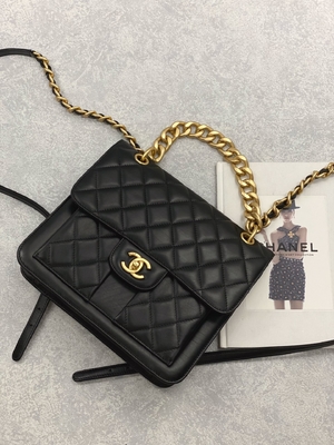 2023 SS Chanel Woc กระเป๋าคลัตช์แบบมีซิป Casual Street Style