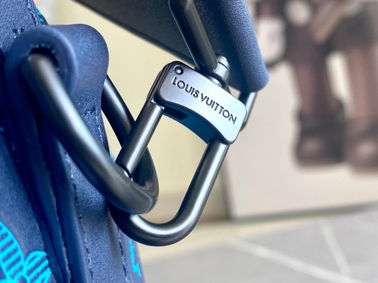 กระเป๋าบุรุษแบรนด์ใหญ่ Keepall BANDOULIÈRE 50 Blue Boston Bags