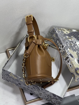 กระเป๋า C'est Dior ลายนูน Gold Saddle CD Christian Dior Sport Bag หนังลูกวัว