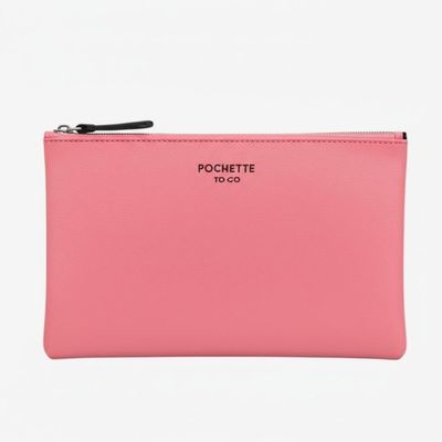 กระเป๋าดีไซเนอร์ขนาดเล็กทันสมัยพร้อมซิปปิด 30 x 21.5 x 1 ซม. Pochette To-Go